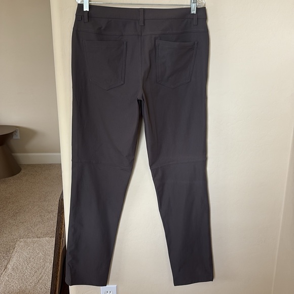Lululemon ABC Men's Gray Pant Size 32 with Front Pockets & 1 Back Zip Pocket - Picture 2 of 16